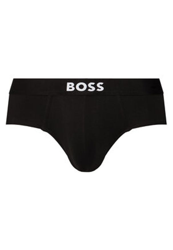 BOSS Komplet slipów Hipbr 3P Boss One 50546561 Czarny. Kolor: czarny. Materiał: bawełna