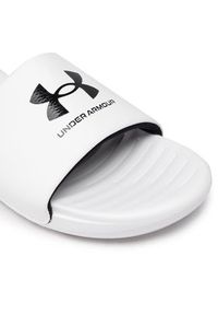Under Armour Klapki Ua M Ansa Fix Sl 3023761-103 Biały. Kolor: biały. Materiał: skóra