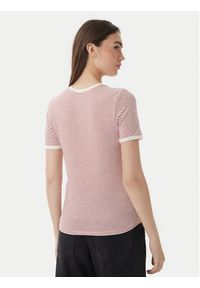 only - ONLY T-Shirt Tine 15315406 Czerwony Regular Fit. Kolor: czerwony. Materiał: wiskoza #4