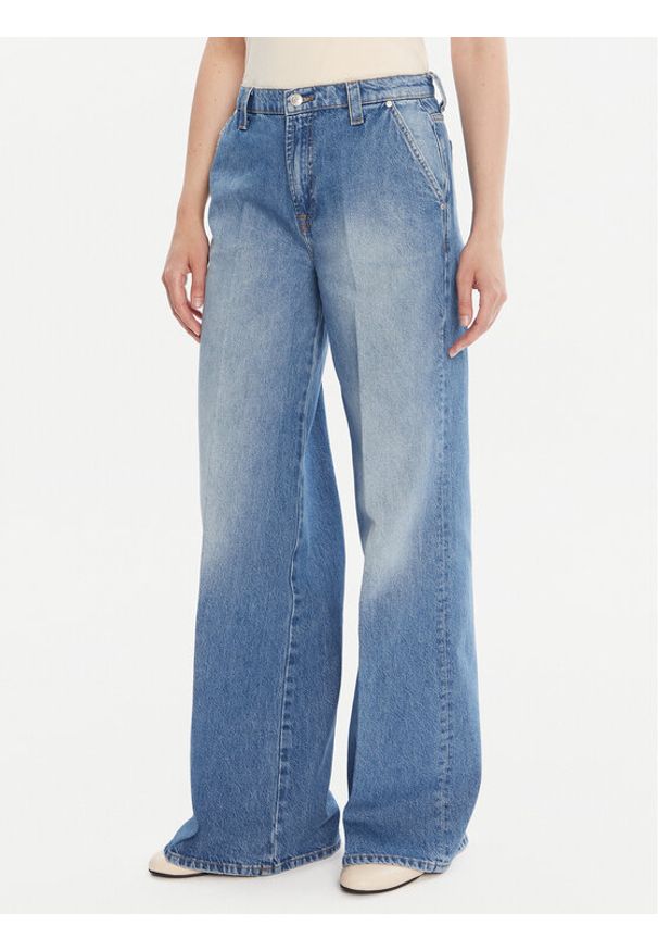 JOOP! Jeansy 58 251DT58Evi 30047814 Niebieski Wide Leg. Kolor: niebieski