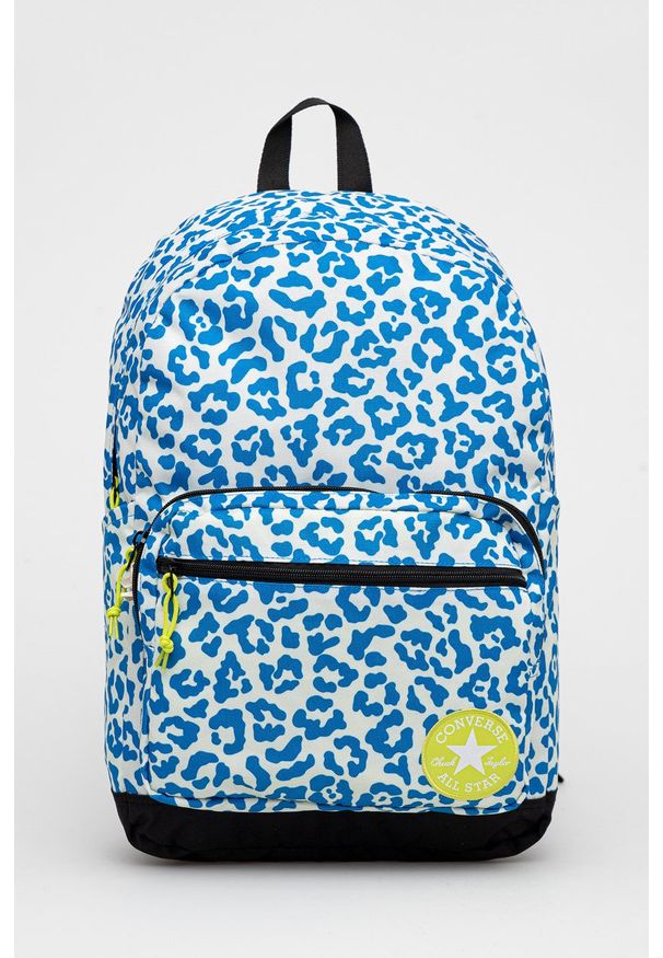 Converse Plecak damski duży wzorzysty. Kolor: niebieski
