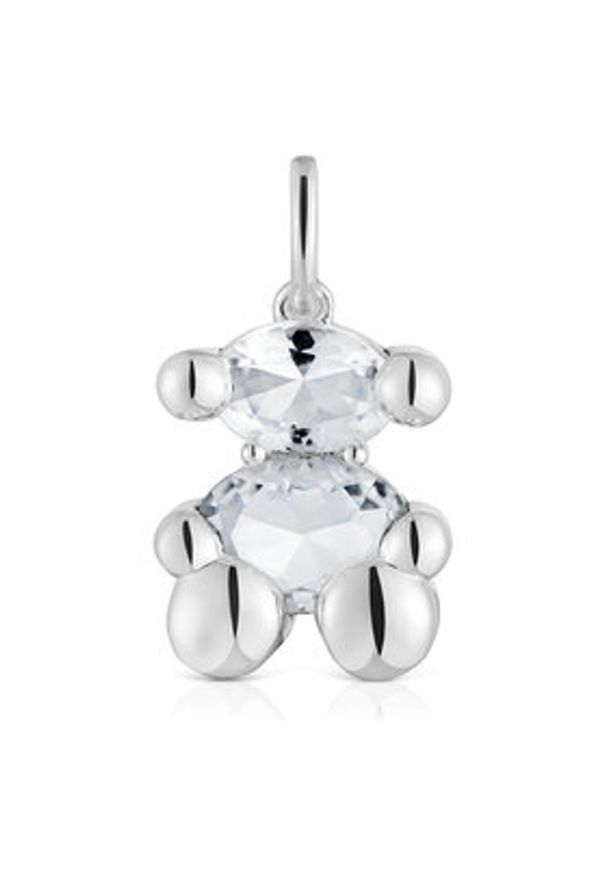 Tous - TOUS Wisiorek Color Bear 1004224800 Srebrny. Materiał: metalowe. Kolor: srebrny