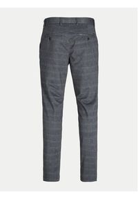 Jack & Jones - Jack&Jones Chinosy Marco 12249310 Szary Slim Fit. Kolor: szary. Materiał: syntetyk #9