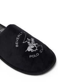 Beverly Hills Polo Club Kapcie P4194525 Czarny. Kolor: czarny. Materiał: materiał