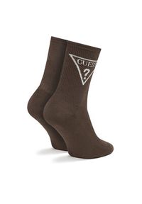 Guess Skarpety długie V2GZ00 ZZ00I Brązowy. Kolor: brązowy. Materiał: bawełna #2
