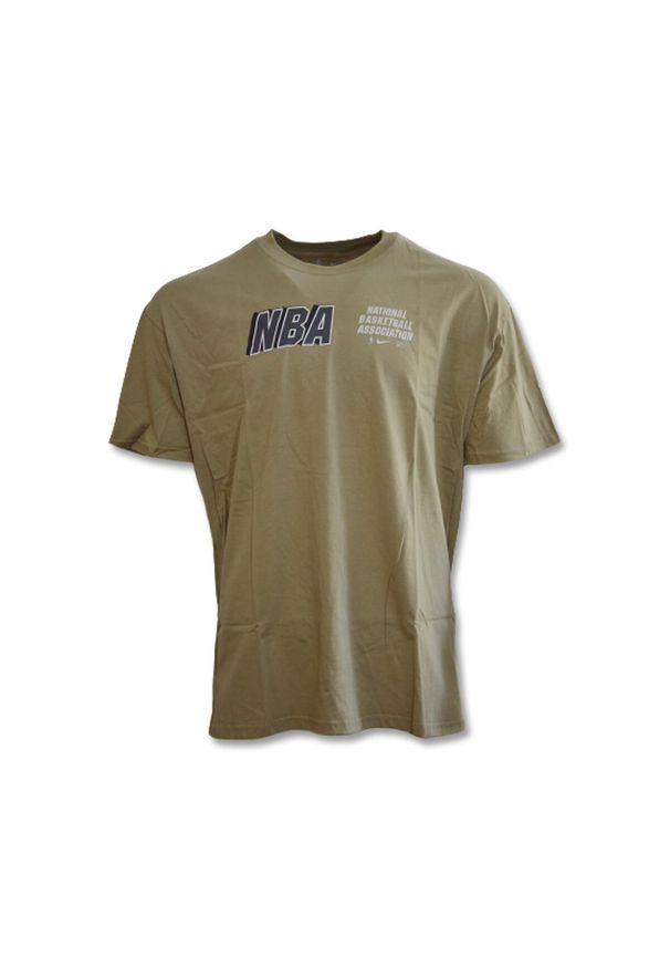 Koszulka sportowa unisex Nike NBA Courtside N31 Max90. Kolor: zielony. Sport: koszykówka