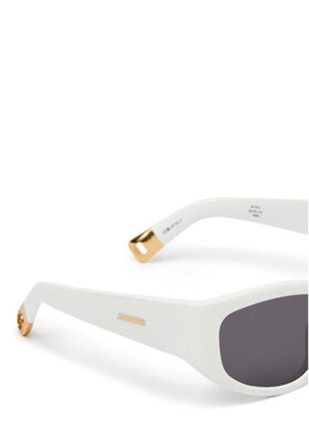 JACQUEMUS Okulary przeciwsłoneczne JAC5C2SUN Biały. Kolor: biały
