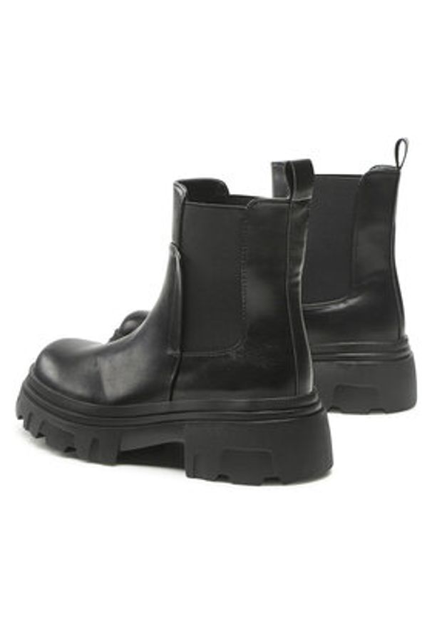 Jenny Fairy Sztyblety WS9186-01 Czarny. Kolor: czarny. Materiał: skóra