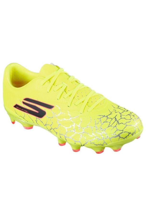 skechers - Buty piłkarskie męskie Skechers SKX Academy Gold 1.5 FG. Kolor: żółty. Sport: piłka nożna