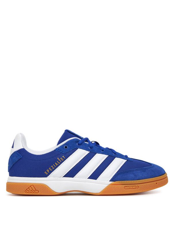 Adidas - adidas Buty halowe Spezialist JS0243 Niebieski. Kolor: niebieski. Materiał: materiał