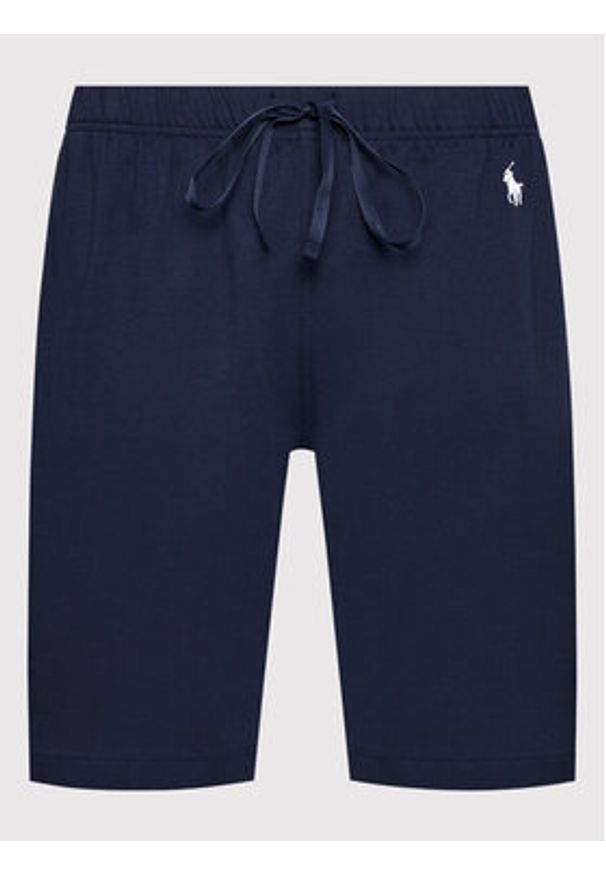 Polo Ralph Lauren Szorty sportowe 714844761003 Granatowy Regular Fit. Kolor: niebieski. Materiał: bawełna. Styl: sportowy