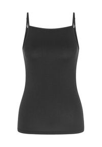 Triumph Top Beauty Layers 10227206 Czarny Slim Fit. Kolor: czarny. Materiał: wiskoza #4