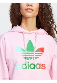 Adidas - adidas Bluza IK7863 Różowy. Kolor: różowy. Materiał: bawełna #9