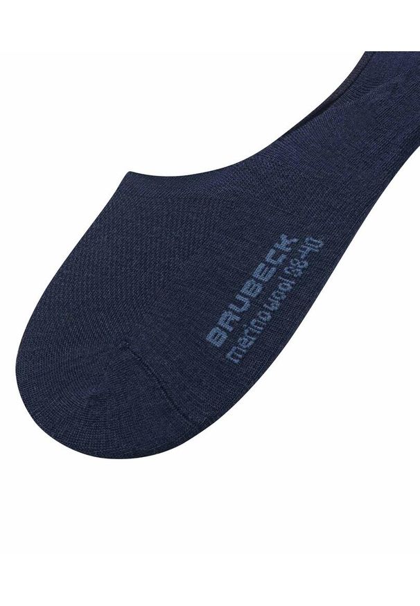 Skarpetki stopki unisex Brubeck Merino Wool. Kolor: niebieski. Materiał: elastan, poliamid. Sport: turystyka piesza