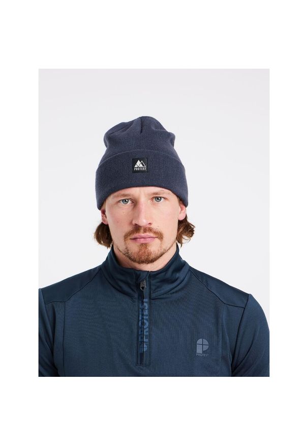 Podkoszulek z zamkiem 1/4 Protest Will. Kolor: niebieski