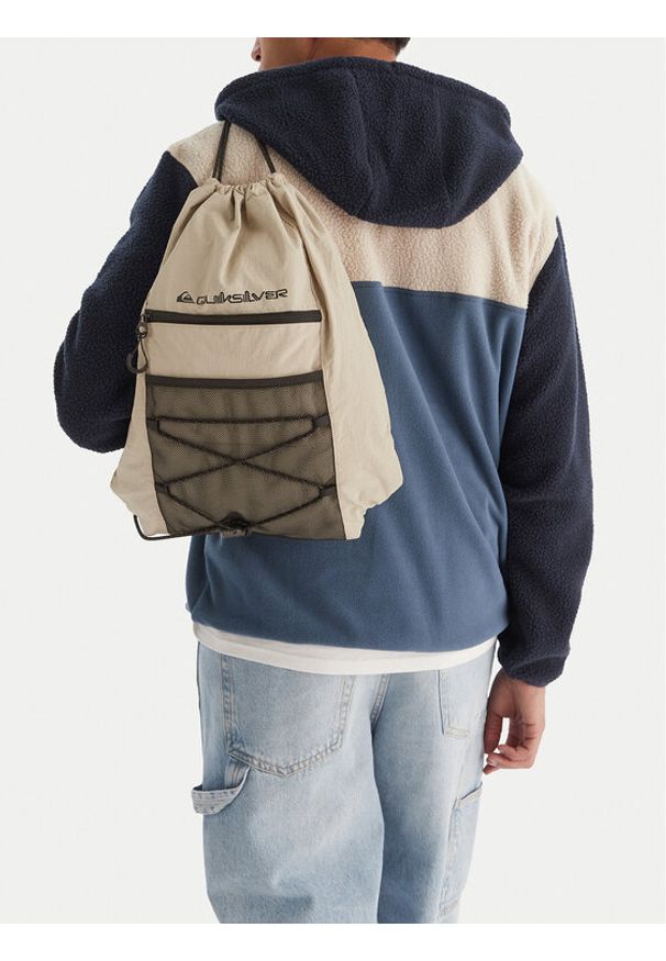 Quiksilver Plecak CEOWB-QUIC-M-001-09 Beżowy. Kolor: beżowy. Materiał: materiał