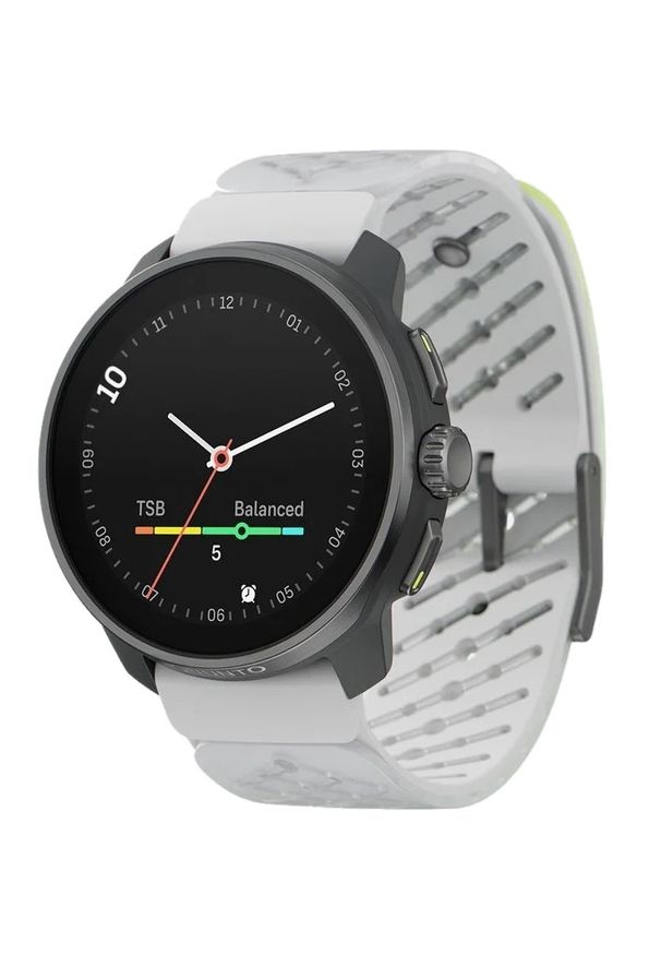 SUUNTO - Suunto Race S Titanium Canary. Rodzaj zegarka: cyfrowe. Materiał: koronka. Styl: sportowy, casual, elegancki