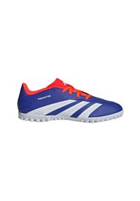 Buty piłkarskie Mężczyzna Adidas Pator Club Turf niebieski. Kolor: biały, czerwony, niebieski, wielokolorowy. Materiał: materiał. Sport: piłka nożna