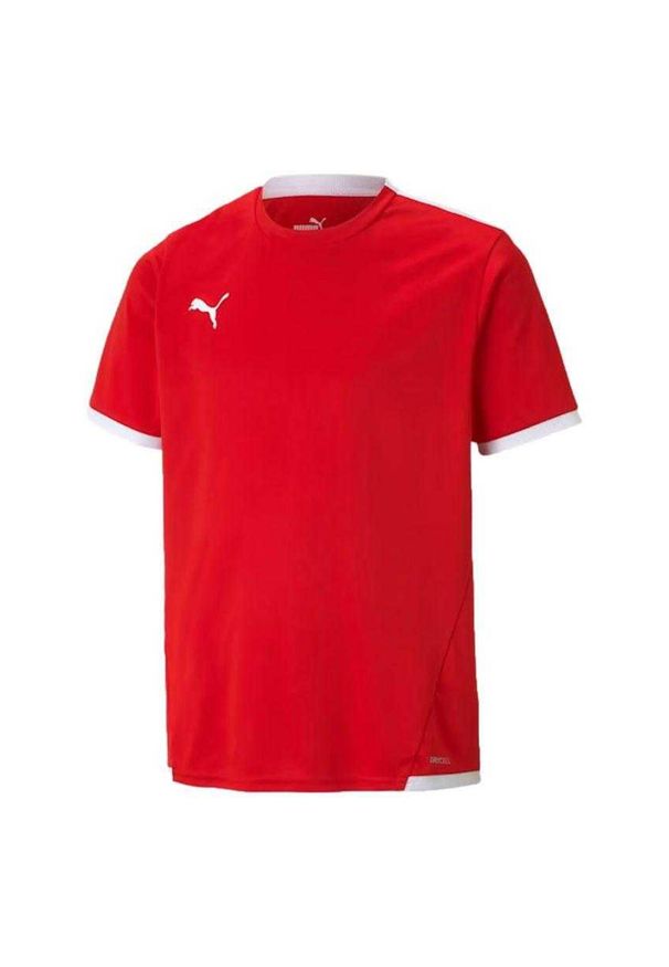 Puma - Koszulka Dziecięca TeamLIGA. Kolor: czerwony