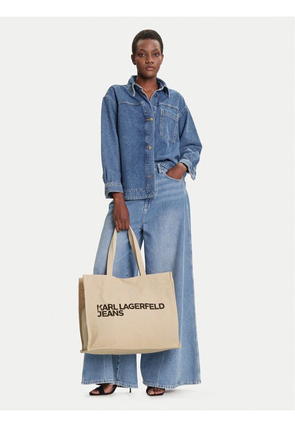 Karl Lagerfeld - KARL LAGERFELD Torebka A1W50002 Beżowy. Kolor: beżowy