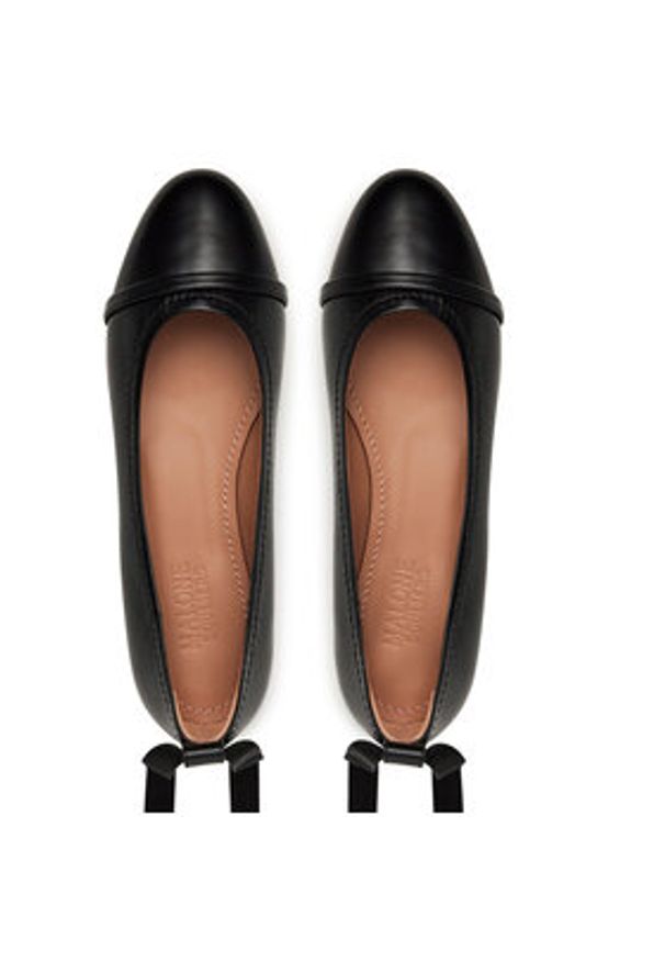 MALONE SOULIERS Baleriny Sabina 5-4 Czarny. Kolor: czarny. Materiał: skóra