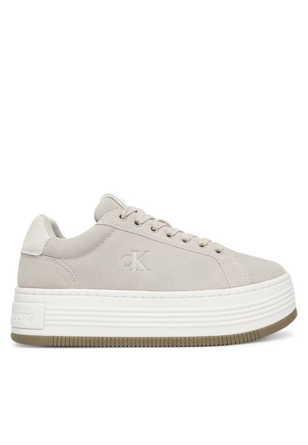 Sneakersy Calvin Klein Jeans. Kolor: szary