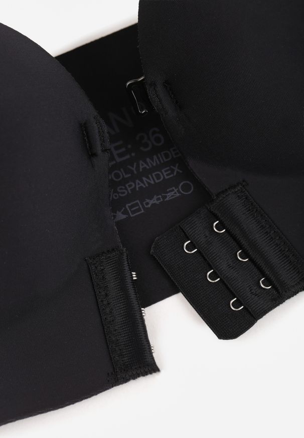 Renee - Czarny Biustonosz Push Up z Zapięciem z Przodu Beliri. Kolor: czarny. Rodzaj stanika: push-up