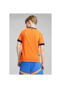 Puma - Młodzieżowa koszulka Olympique Marsylia 24/25 PUMA. Kolor: żółty, pomarańczowy, wielokolorowy, niebieski