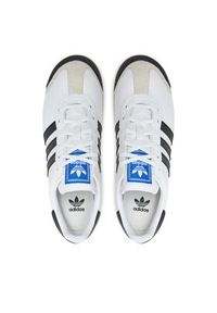 Adidas - adidas Sneakersy Samoa J JQ5090 Biały. Kolor: biały. Materiał: skóra
