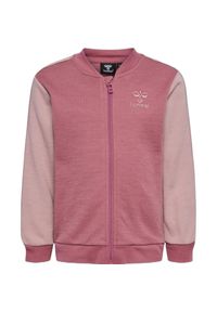 Dres dziewczęcy Hummel Wulbato. Kolor: różowy. Materiał: dresówka