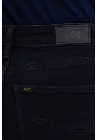 Lee jeansy Marion Straight Clean Zuri damskie medium waist. Kolor: czarny #4