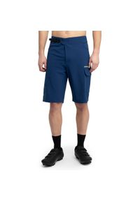 SIROKO - Męskie krótkie spodenki rowerowe MTB Kolarstwo Siroko MTB Braker Blue. Kolor: niebieski. Materiał: materiał. Długość: krótkie. Sport: kolarstwo #1