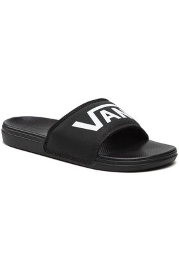 Vans Klapki La Costa Slide-On VN0A5HF5IX61 Czarny. Kolor: czarny. Materiał: materiał