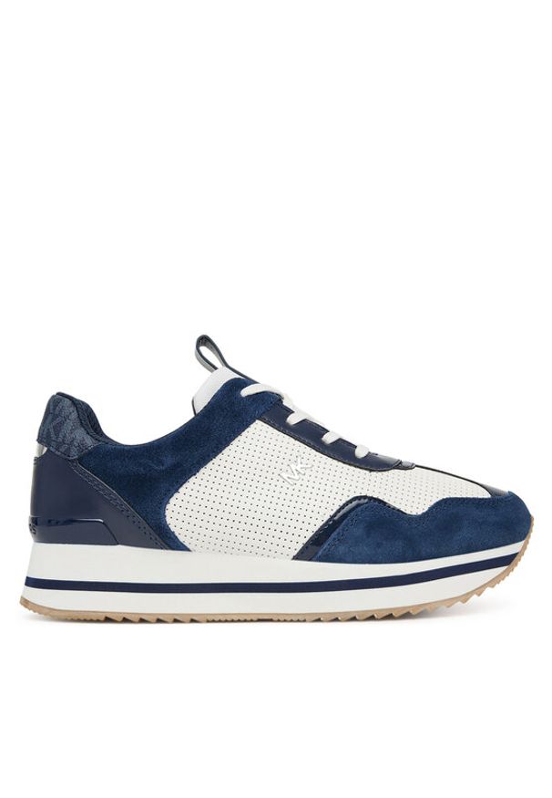 MICHAEL Michael Kors Sneakersy Raina 43R6RNFS1L Granatowy. Kolor: niebieski. Materiał: skóra
