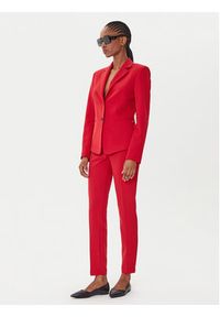 Hugo - HUGO Marynarka Agonia-1 50539976 Czerwony Slim Fit. Kolor: czerwony. Materiał: syntetyk #3