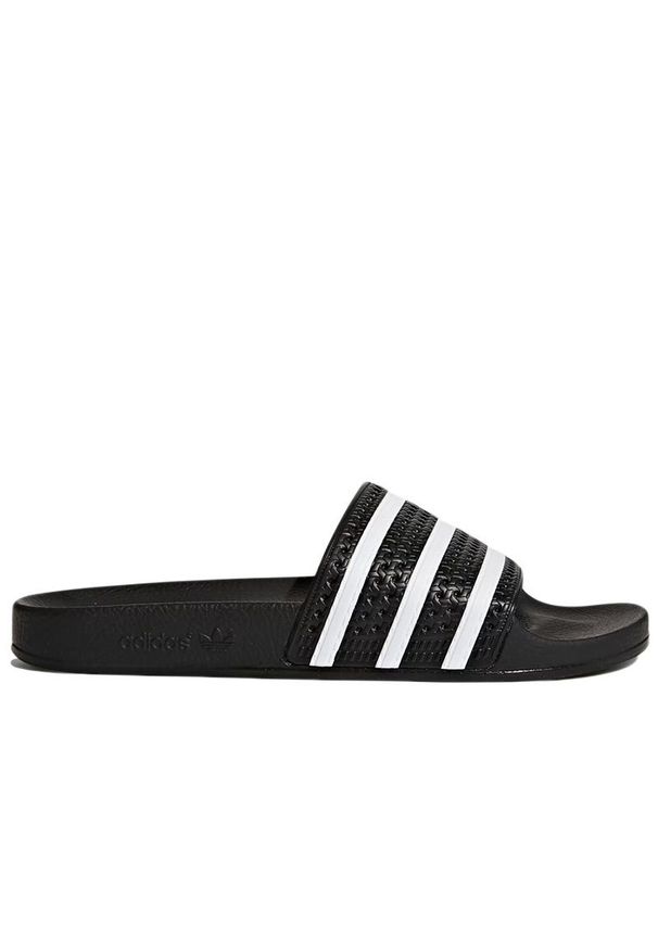 Adidas - Klapki adidas Originals Adilette Slides 280647 - czarne. Okazja: na co dzień. Zapięcie: pasek. Kolor: czarny. Materiał: guma, syntetyk. Szerokość cholewki: normalna. Sezon: lato