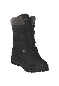 MEINDL - Buty zimowe Meindl Livigno Lady GTX. Kolor: czarny. Sezon: zima. Styl: sportowy