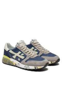 Premiata Sneakersy Mick VAR 6819 Granatowy. Kolor: niebieski