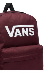 Vans Plecak C-OLD SKOOL PRINT VN000H504QU1 Bordowy. Kolor: czerwony. Materiał: materiał. Wzór: nadruk #3