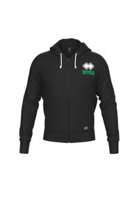 ERREA - Dziecięca bluza z kapturem z logo Errea Essential 71. Typ kołnierza: kaptur. Kolor: czarny #1