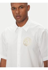 Versace Jeans Couture Koszula 78GALY11 Biały Regular Fit. Kolor: biały. Materiał: bawełna #4