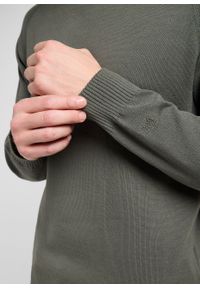 Lee - MESKI SWETER LEE CLEAN RAGLAN SWEATER OLIVE GRAY 112370537. Długość rękawa: raglanowy rękaw #2