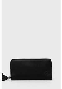 Calvin Klein Jeans portfel damski kolor czarny. Kolor: czarny #1