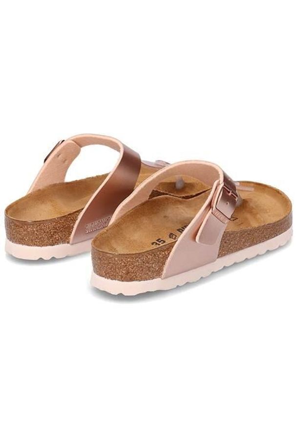 Klapki dla dzieci Birkenstock Gizeh. Kolor: wielokolorowy. Materiał: materiał, syntetyk