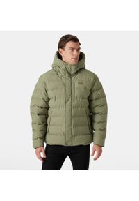 Kurtka z kapturem Helly Hansen Alby Puffy. Typ kołnierza: kaptur. Kolor: zielony. Materiał: puch. Sport: turystyka piesza #2