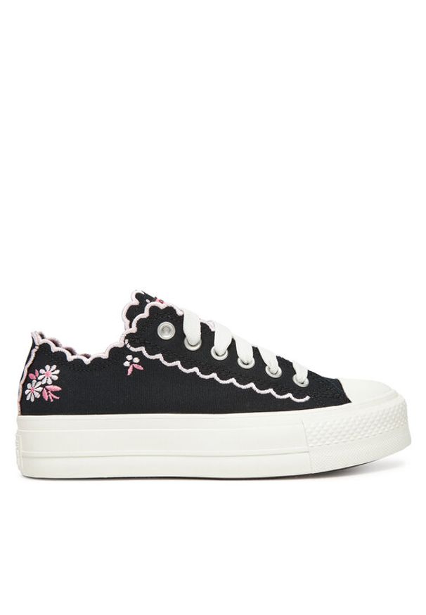 Converse Trampki Chuck Taylor All Star Lift A13529C Czarny. Kolor: czarny. Materiał: materiał
