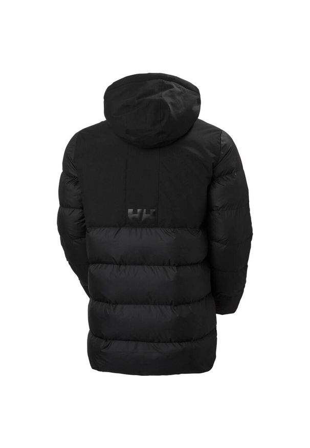 Długa kurtka Helly Hansen active puffy. Kolor: czarny. Materiał: syntetyk. Długość: długie