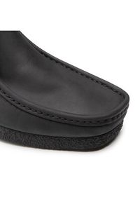 Clarks Trzewiki Shacre Boot 261594407 Czarny. Kolor: czarny. Materiał: nubuk, skóra