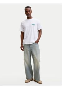 Jack & Jones T-Shirt Riviera 12295202 Biały Regular Fit. Kolor: biały. Materiał: bawełna #8