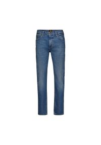 Lee - LEE MĘSKIE SPODNIE JEANSOWE AUSTIN INDIGO WALK 112349213 L733007774 #6